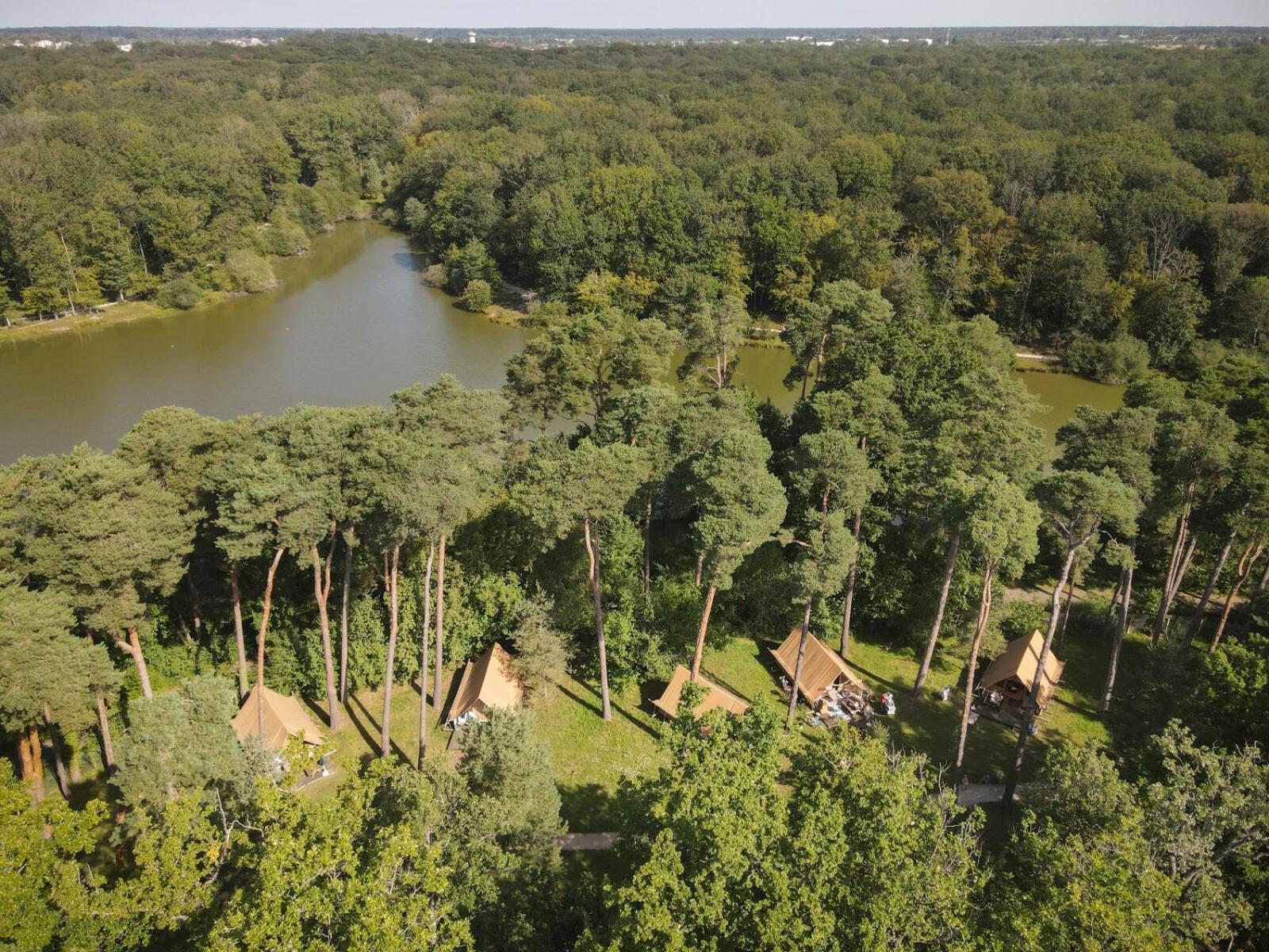 Huttopia Rambouillet Bagian luar foto